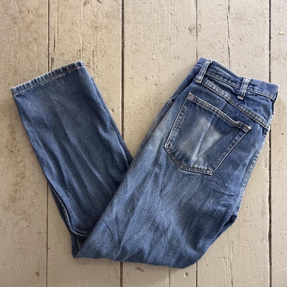 Rustler Blue Denim Relaxed Straight Leg Jeans - 34x29